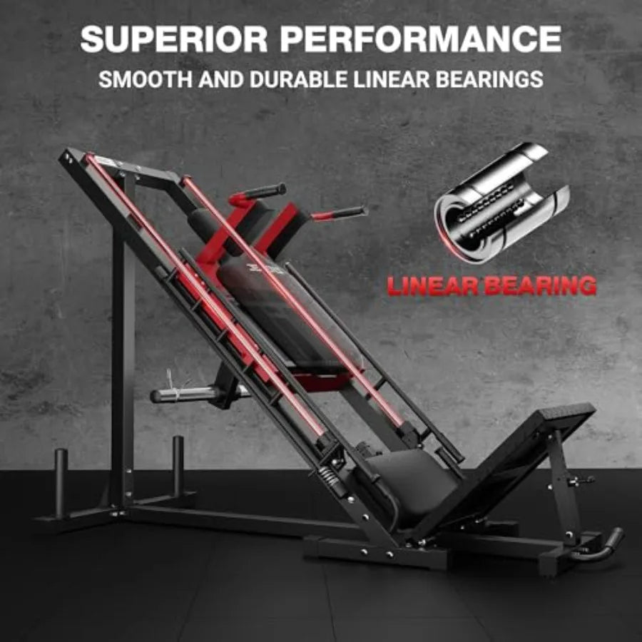 Professional Leg Press & Hack Squat Home Machine