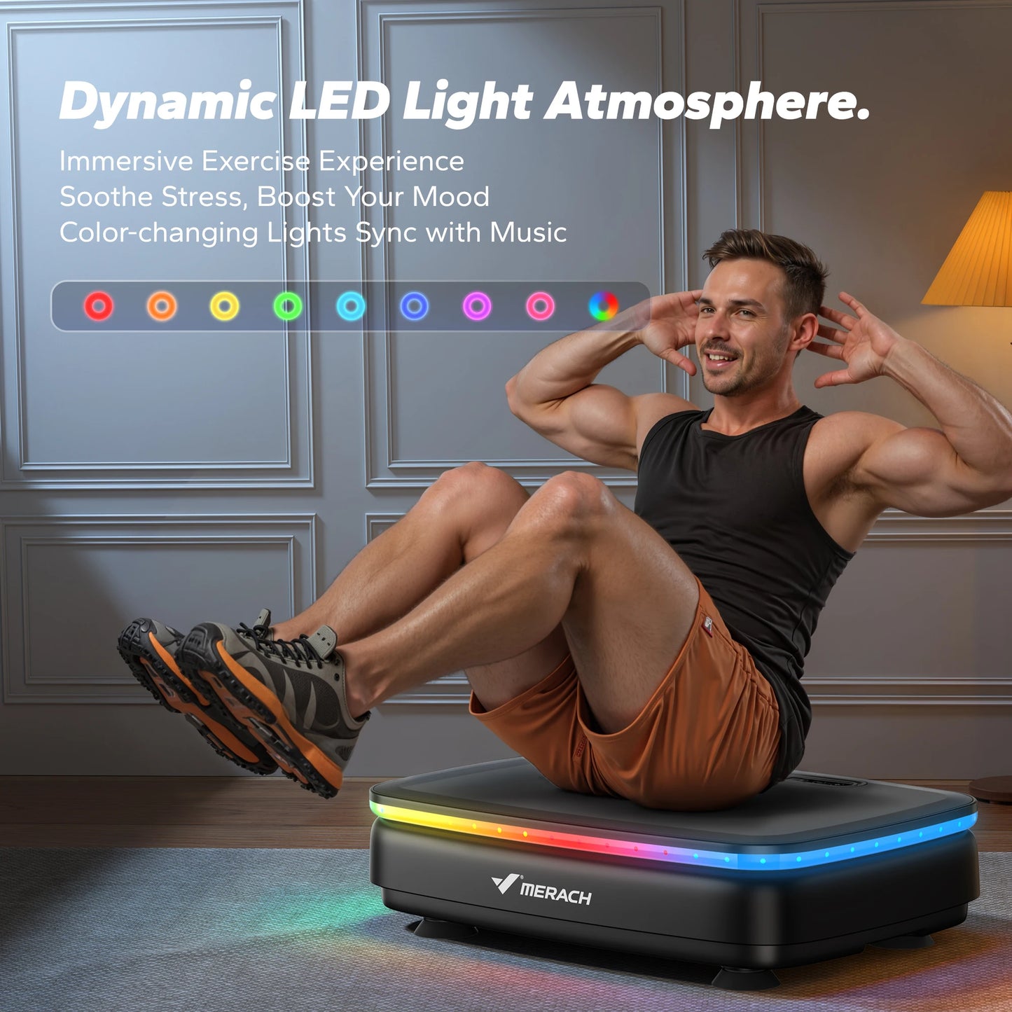 Vibration Plate, Lymphatic Drainage, Fitness  Machine