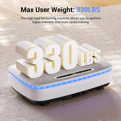 Vibration Plate, Lymphatic Drainage, Fitness  Machine