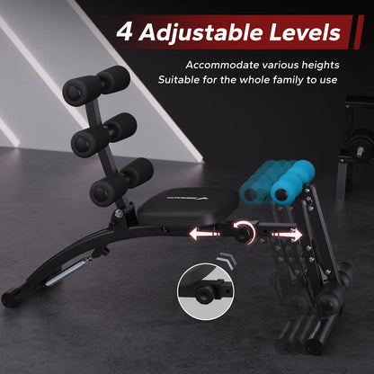 Multi‑Functional Adjustable Ab Trainer Exercise Machine