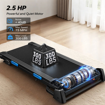 Foldable Incline Treadmill with Bluetooth