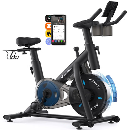 Magnetic Bluetooth Stationary Bike for Indoor Cycling