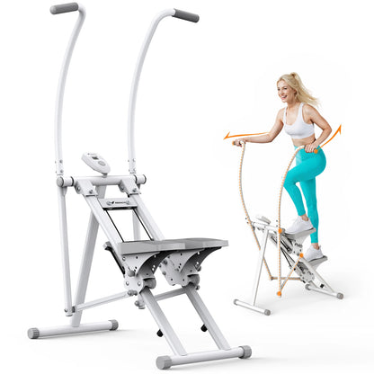 Compact Folding Stair Stepper for Full‑Body Workouts