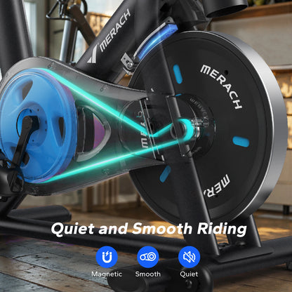 Magnetic Bluetooth Stationary Bike for Indoor Cycling