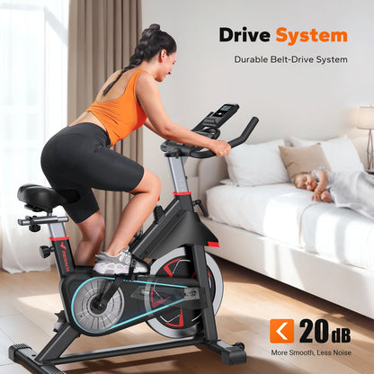 Magnetic Indoor Cycling Bike with Smart App