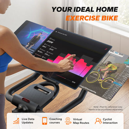 Magnetic Indoor Cycling Bike with Smart App