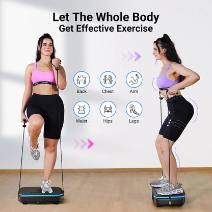 Vibration Plate, Lymphatic Drainage, Fitness  Machine