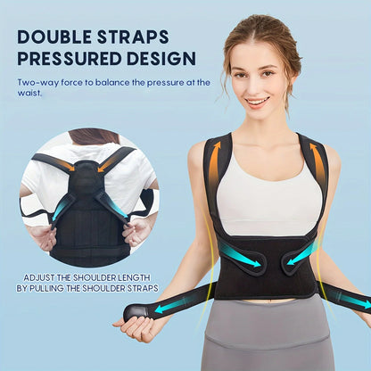 Adjustable Full Back Posture Corrector Brace