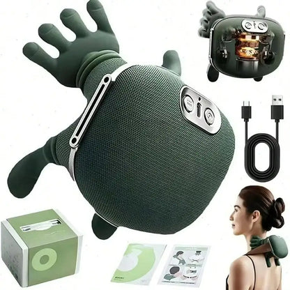 Advanced 4D Wireless Shiatsu Neck & Shoulder Massager