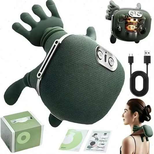 Advanced 4D Wireless Shiatsu Neck & Shoulder Massager