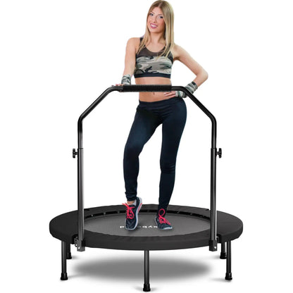 40" Foldable Adult Fitness Rebounder Trampoline