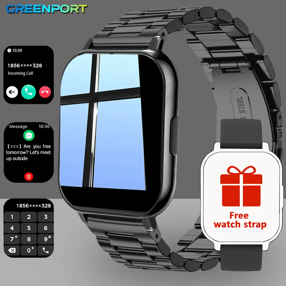 Unisex Wireless Smart Watch with Fitness Tracker.