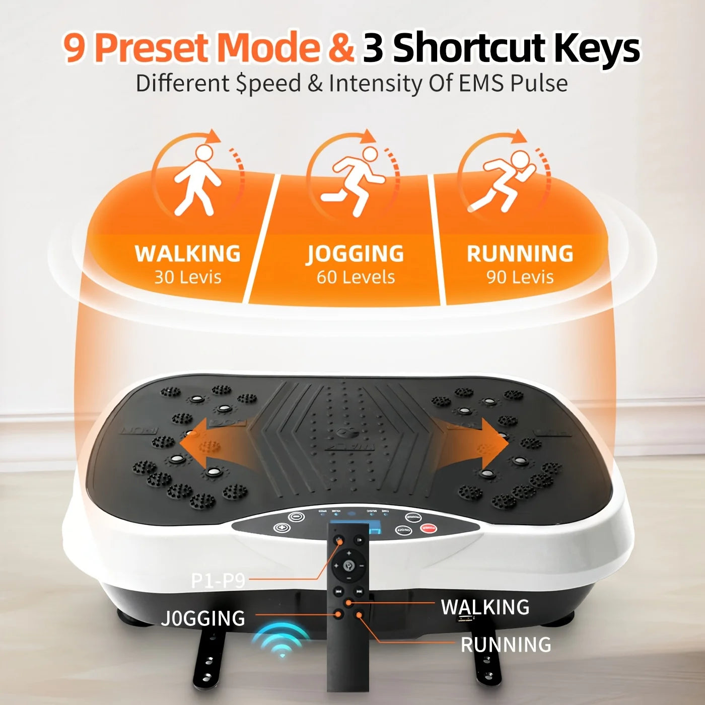 Magnetic Vibration Plate Exercise Machine