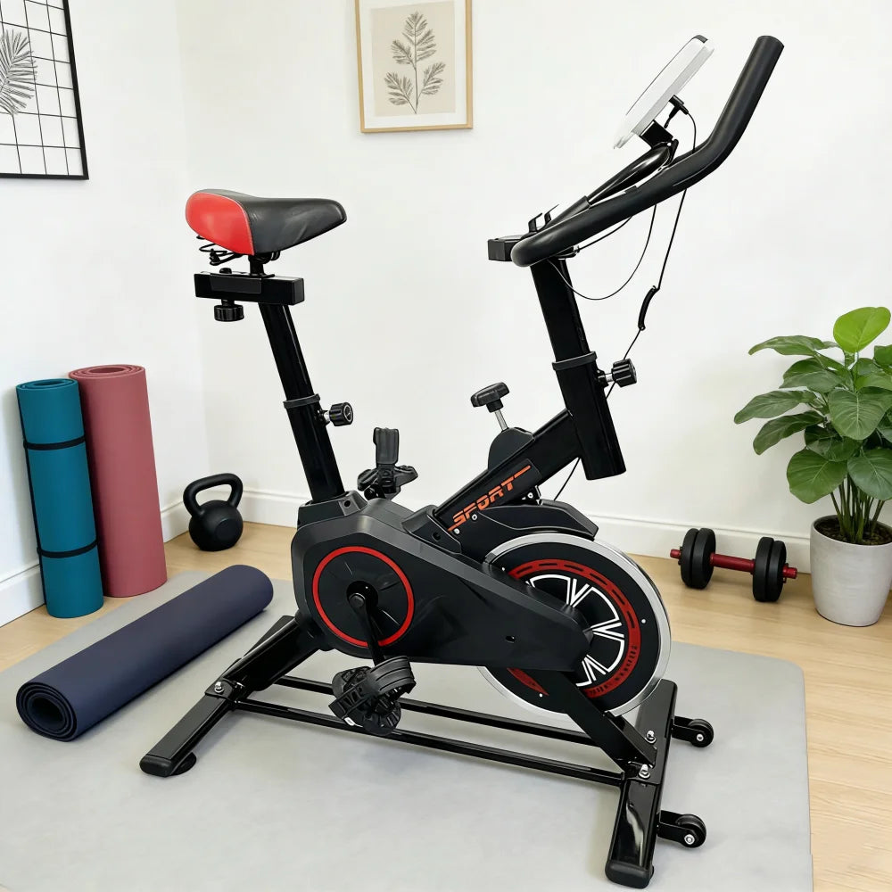 Silent Magnetic Indoor Exercise Bike for Cardio
