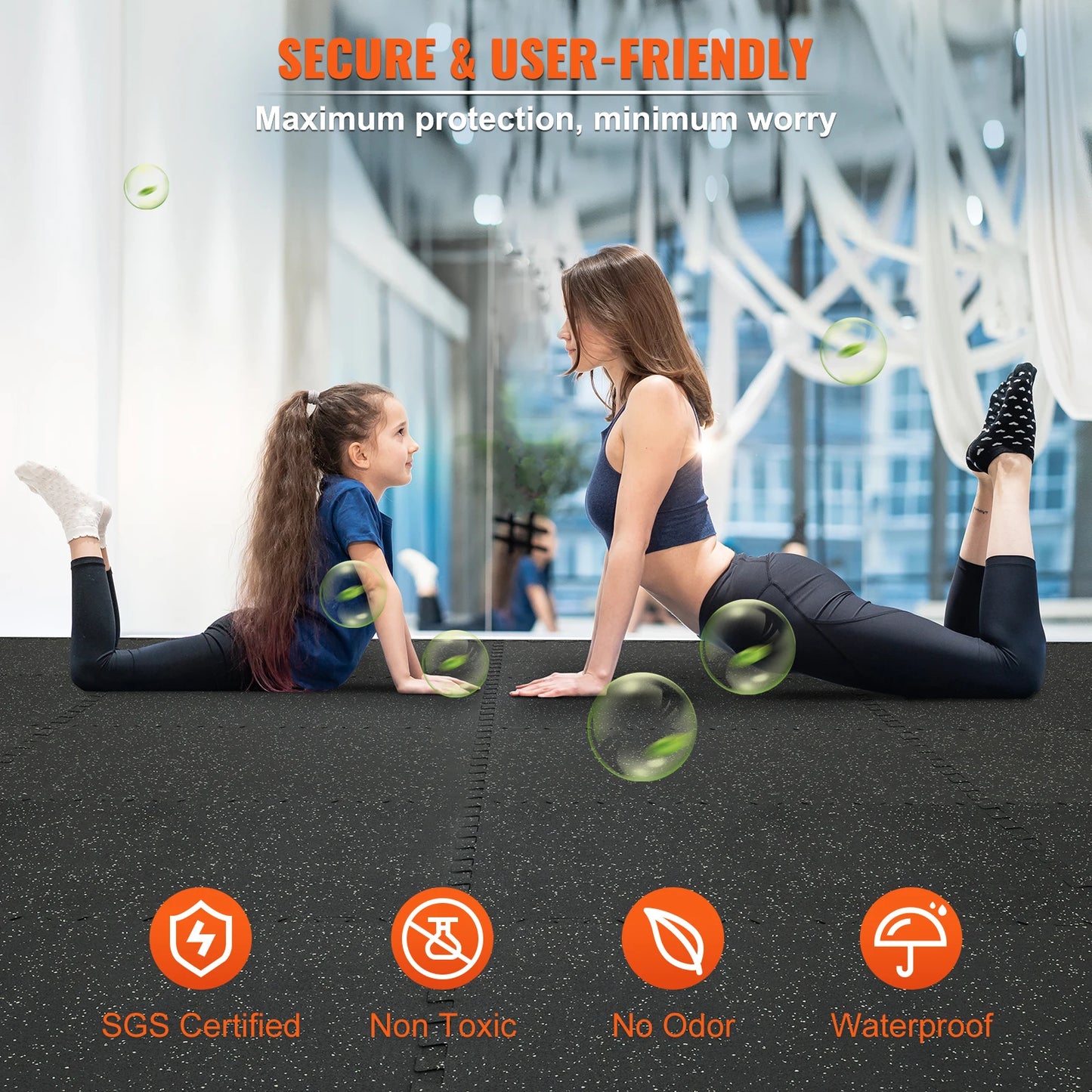 Interlocking Workout Floor Mats