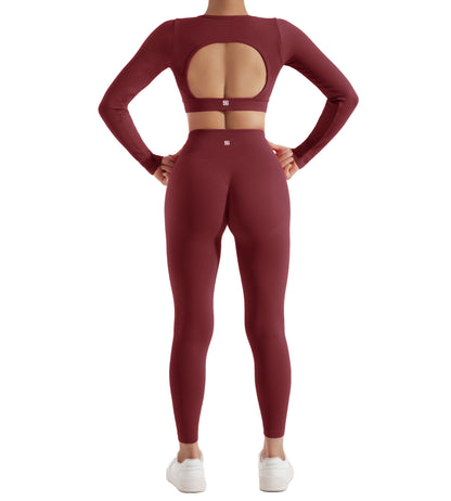 Women's 2PCS Yoga/Running Set, Quick-Drying