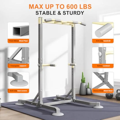 Multi‑Function Pull‑Up & Dip Station