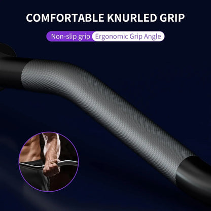 47‑Inch EZ Curl Bar with Star Nuts