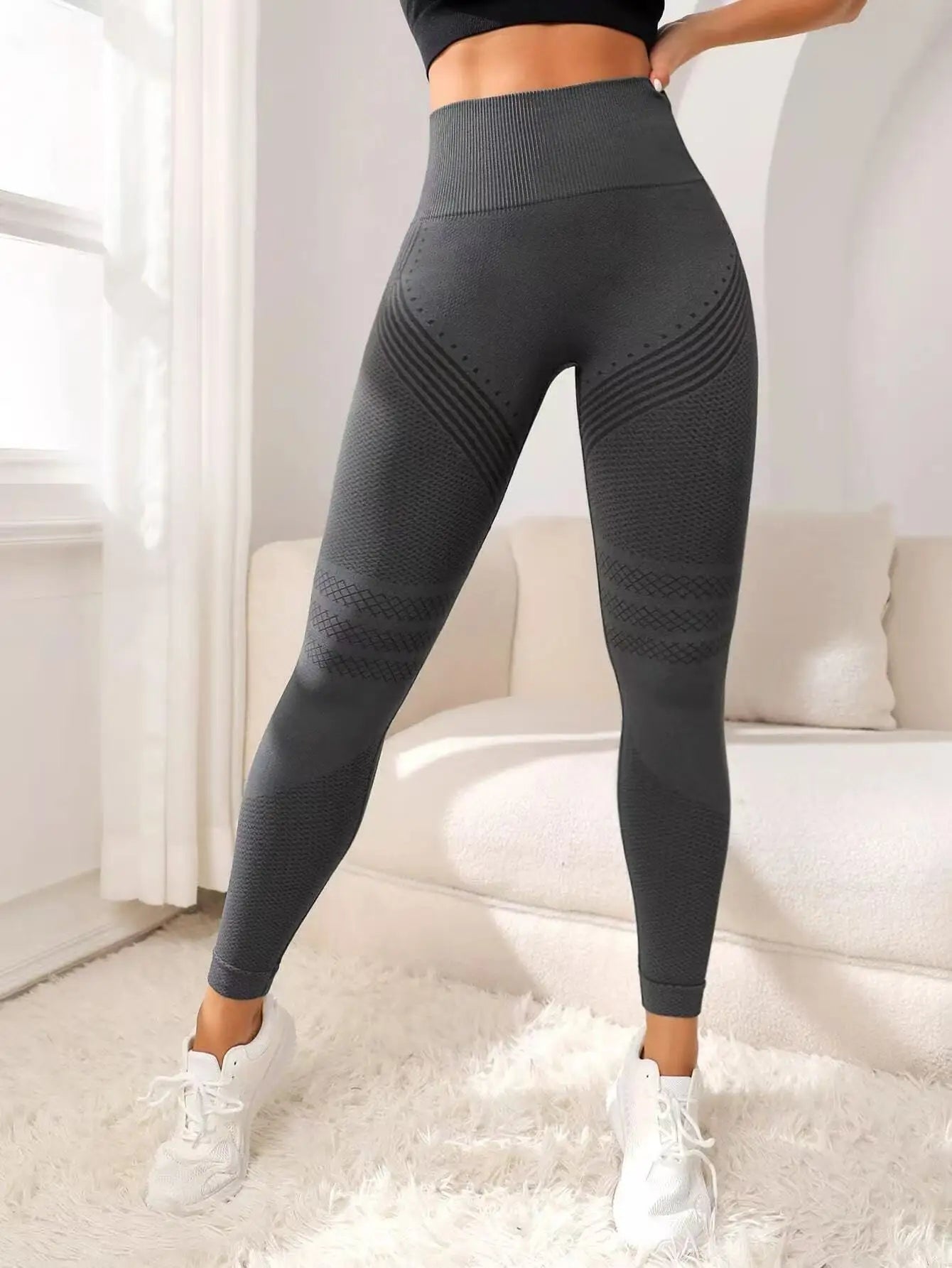 Anti-Cellulite High Waisted Butt-Lifting Tummy-control Leggings