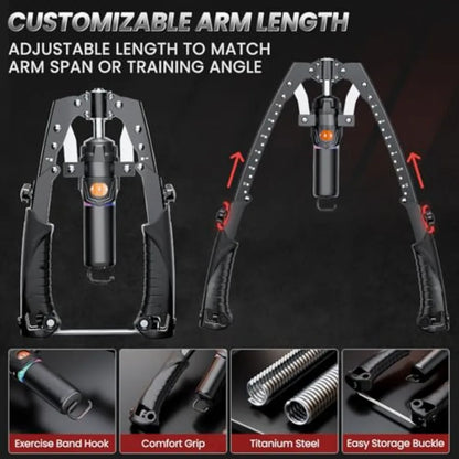 3‑in‑1 Hydraulic Twister Arm Trainer Machine