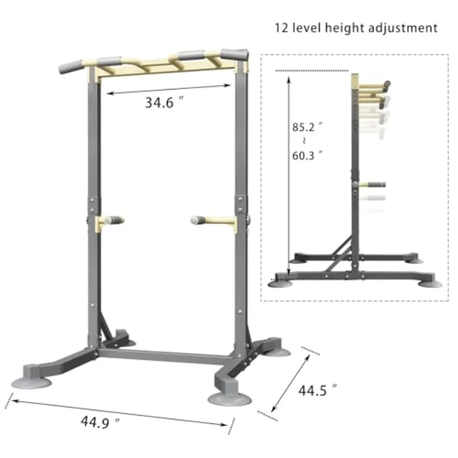 Multi‑Function Pull‑Up & Dip Station
