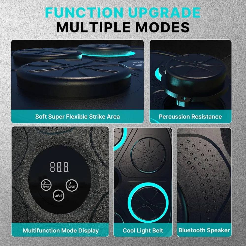 Bluetooth LED Music Boxing Pad for Home Training