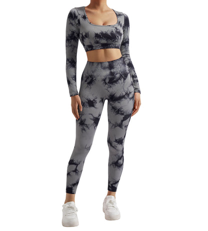 Women's 2PCS Yoga/Running Set, Quick-Drying