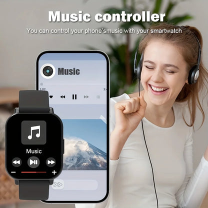 Unisex Wireless Smart Watch with Fitness Tracker.