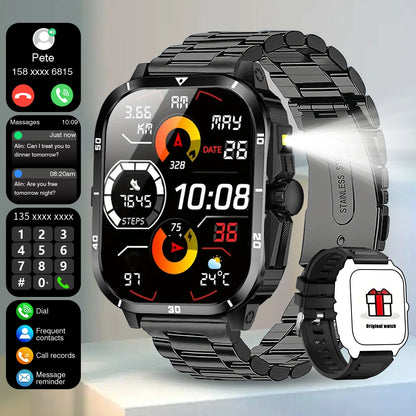 Men's Wireless Smart Watch with Dual Straps