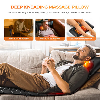 Full Body Shiatsu Massage Mat with Heat