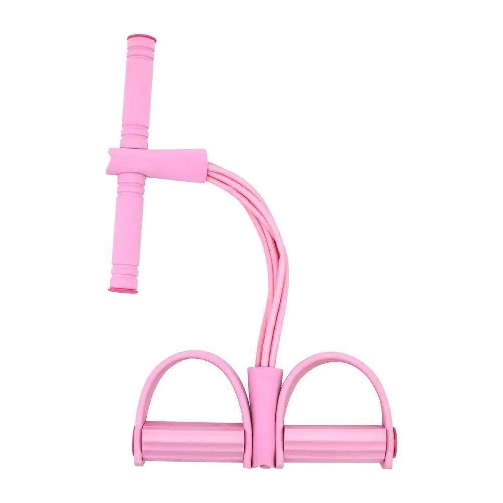 6 Tube Sit-up Pedal Resistance Band with Handle