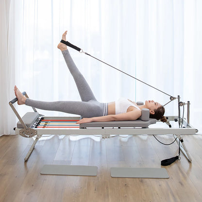 Foldable Home Pilates Reformer Strength Training Machine