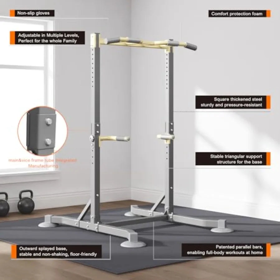 Multi‑Function Pull‑Up & Dip Station