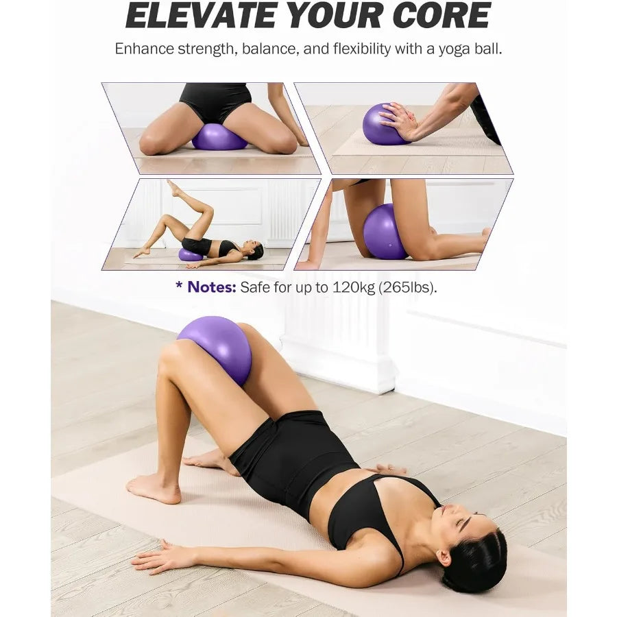Upgraded Pilates Bar Kit with Natural Latex Bands