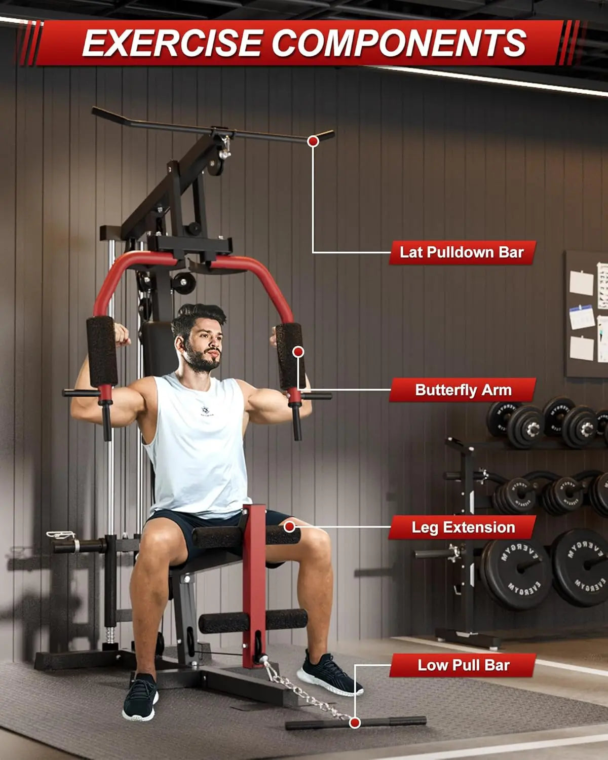All‑In‑One Home Gym Strength Training Machine