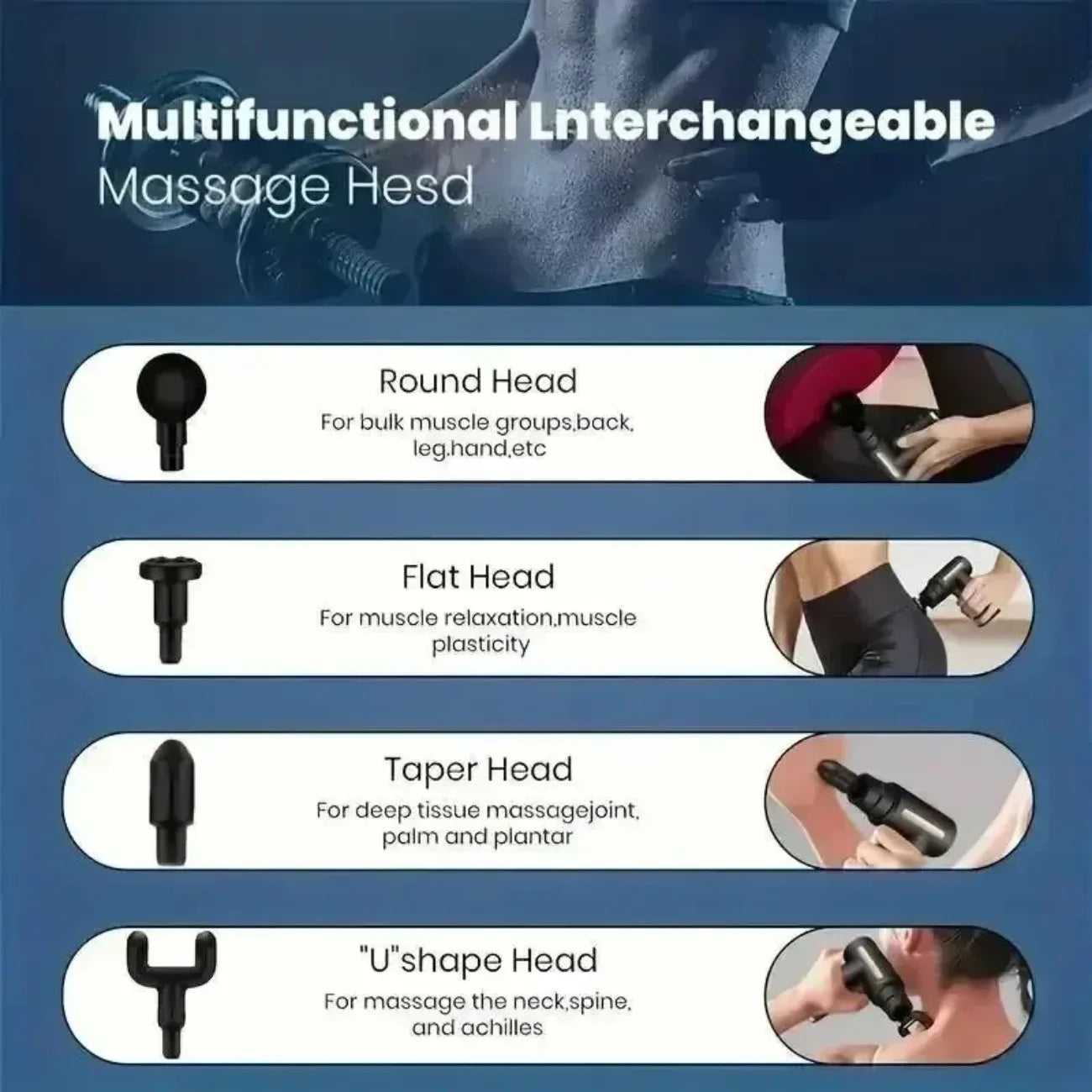Mini USB Portable Massage Gun