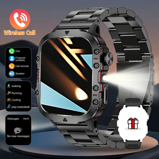 Men's Bluetooth Smart Watch Multi-Sport Fitness