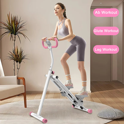Vertical Climber with Resistance, Adjustable Handlebar