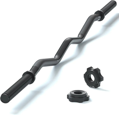 47‑Inch EZ Curl Bar with Star Nuts