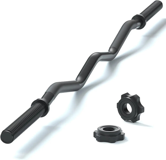 47‑Inch EZ Curl Bar with Star Nuts