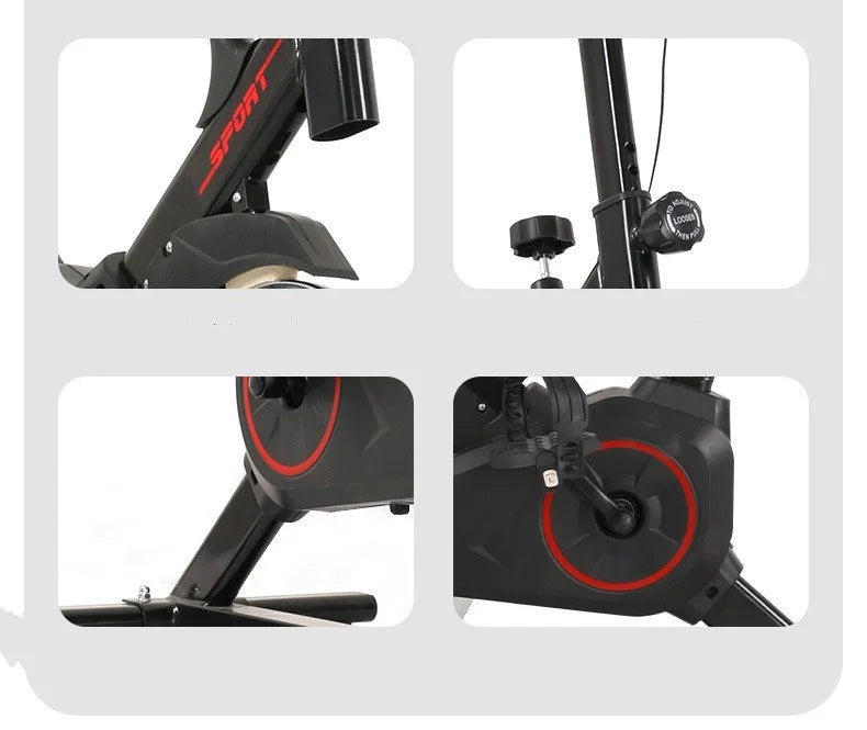 Silent Magnetic Indoor Exercise Bike for Cardio