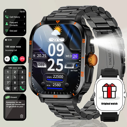 Smart Watch with Step/Calorie Tracking and Weather Display