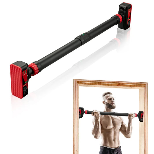 Adjustable Doorway Pull‑Up Bar with Level Gauge