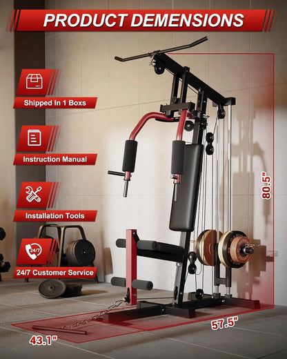 All‑In‑One Home Gym Strength Training Machine