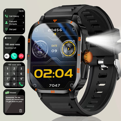 Smart Watch with Step/Calorie Tracking and Weather Display