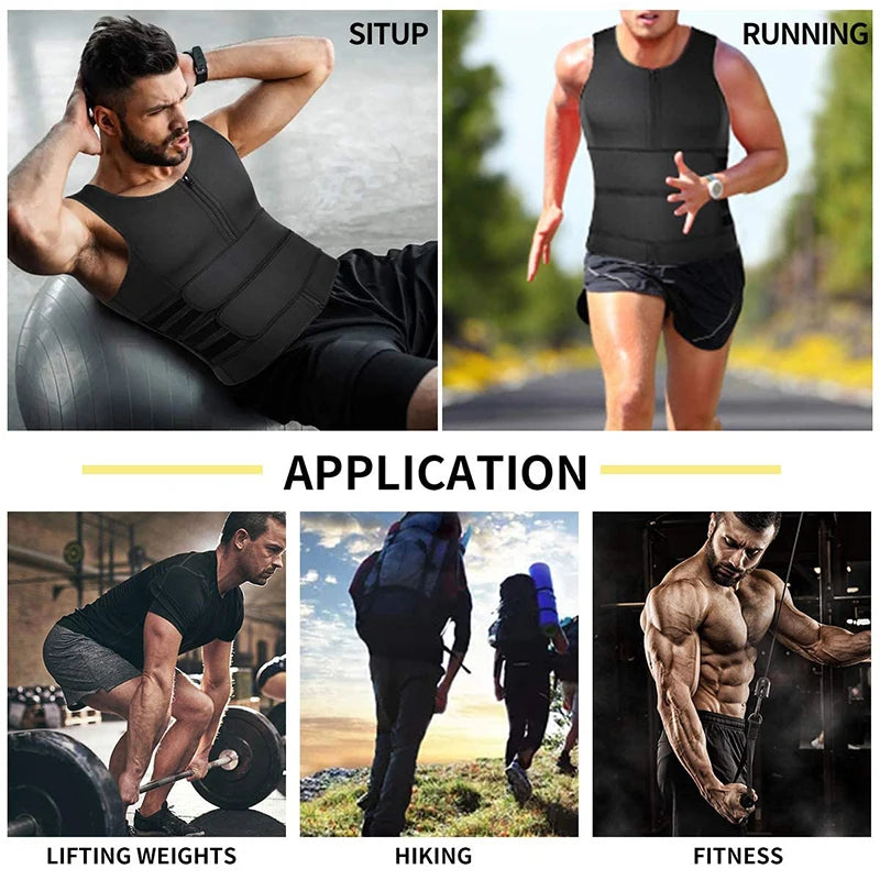 Men's Body Shaper Compression Vest