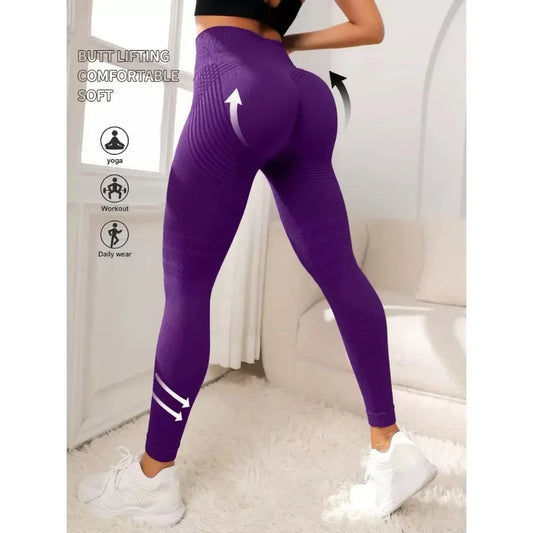 Anti-Cellulite High Waisted Butt-Lifting Tummy-control Leggings