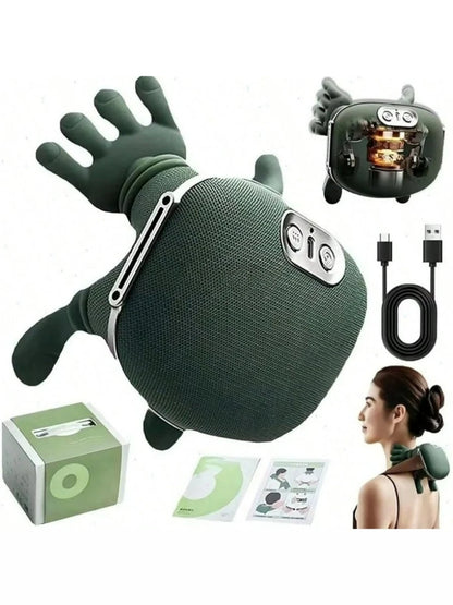 Advanced 4D Wireless Shiatsu Neck & Shoulder Massager