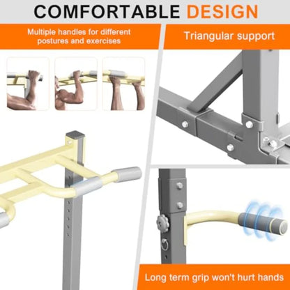 Multi‑Function Pull‑Up & Dip Station