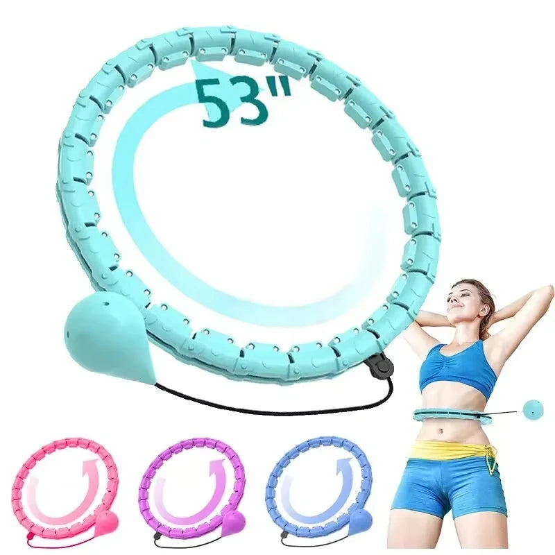 Smart Weighted 47 Inch Waist Hula Hoop